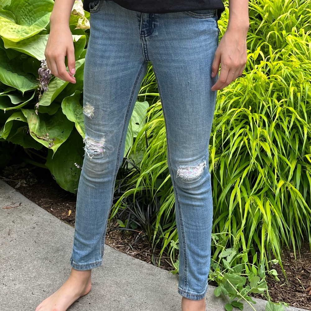 Cat and Jack  cozy, skinny jeans, size 10